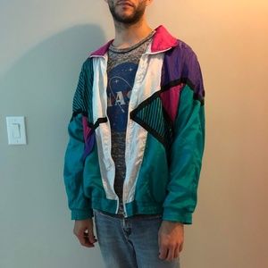 Casual Isle vintage 80s Malibu Barbie windbreaker